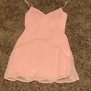 Light Pink Mini Dress